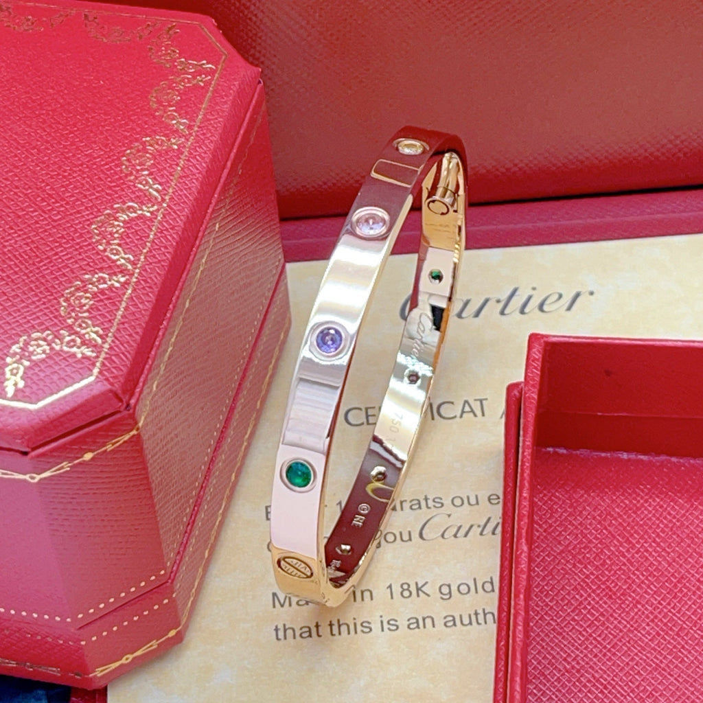 [Loco ] 2026 RAINBOW LOVE BRACELET 6.1MM  10 DIAMONDS