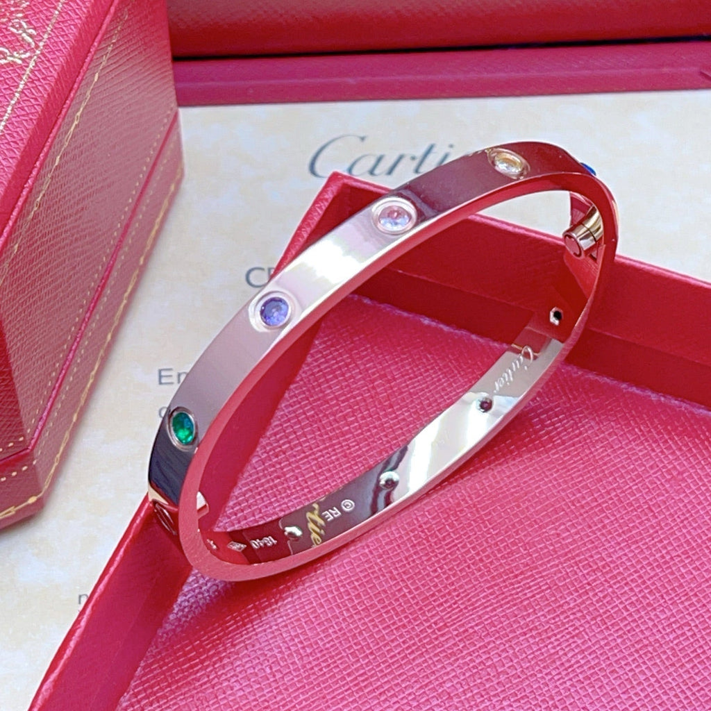 [Loco ] 2026 RAINBOW LOVE BRACELET 6.1MM  10 DIAMONDS