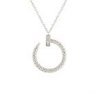 Loco JUSTE NECKLACE SILVER DIAMONDS