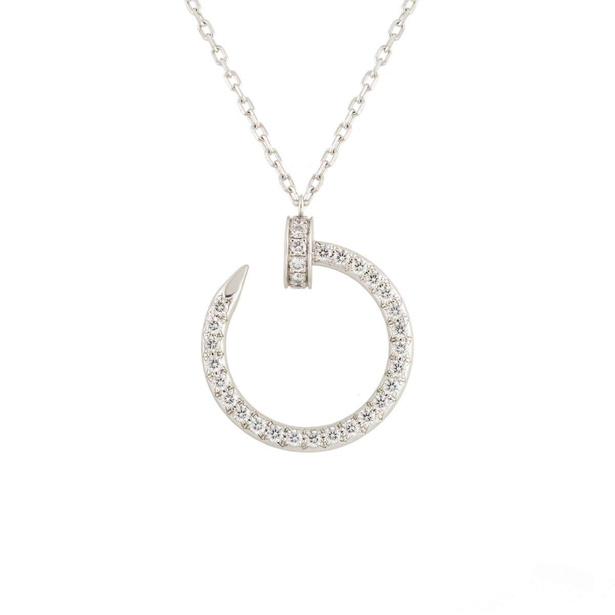 Loco JUSTE NECKLACE SILVER DIAMONDS