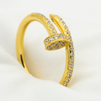 Loco JUSTE RING 1.8MM GOLD DIAMONDS