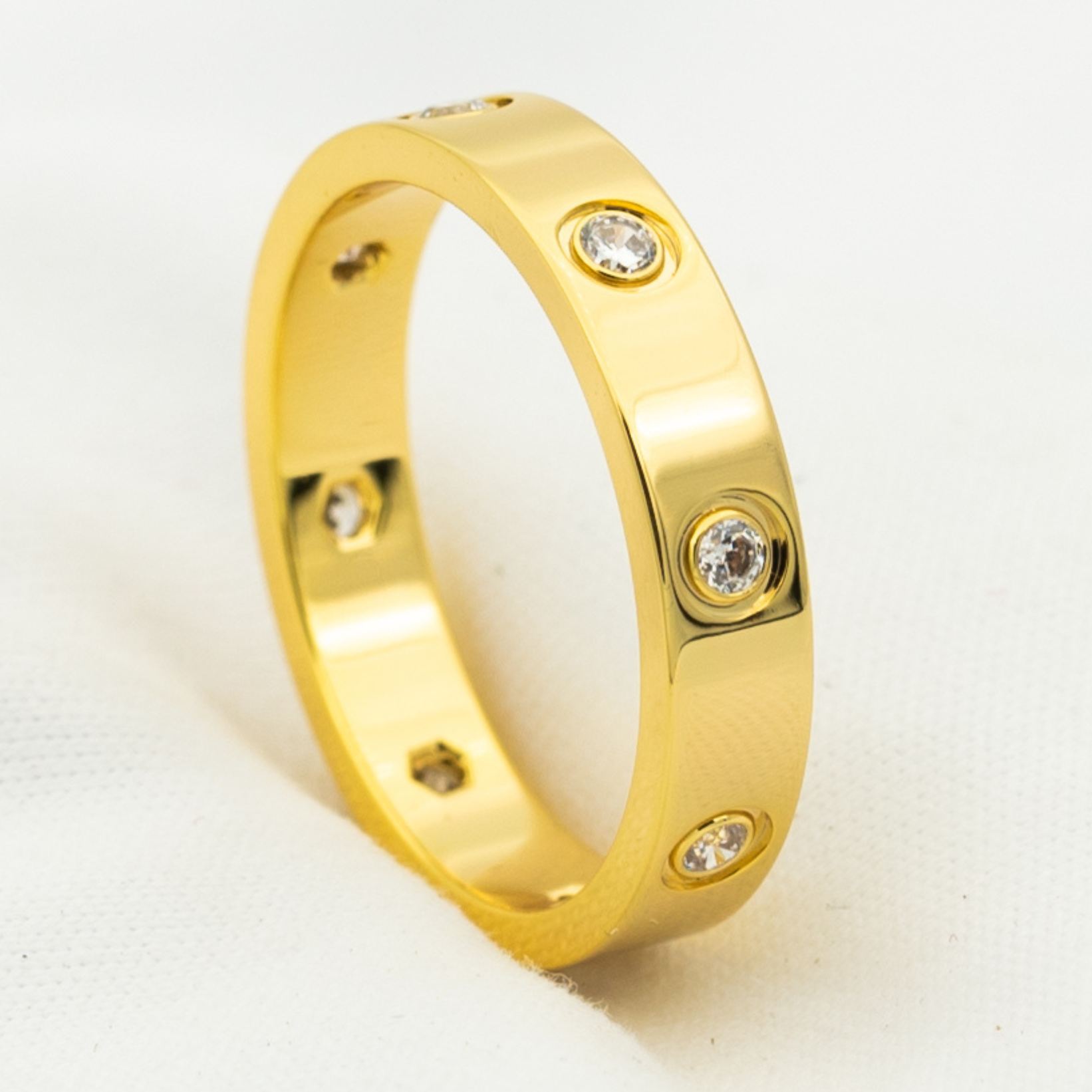 Loco LOVE RING 3.6MM 8 DIAMONDS