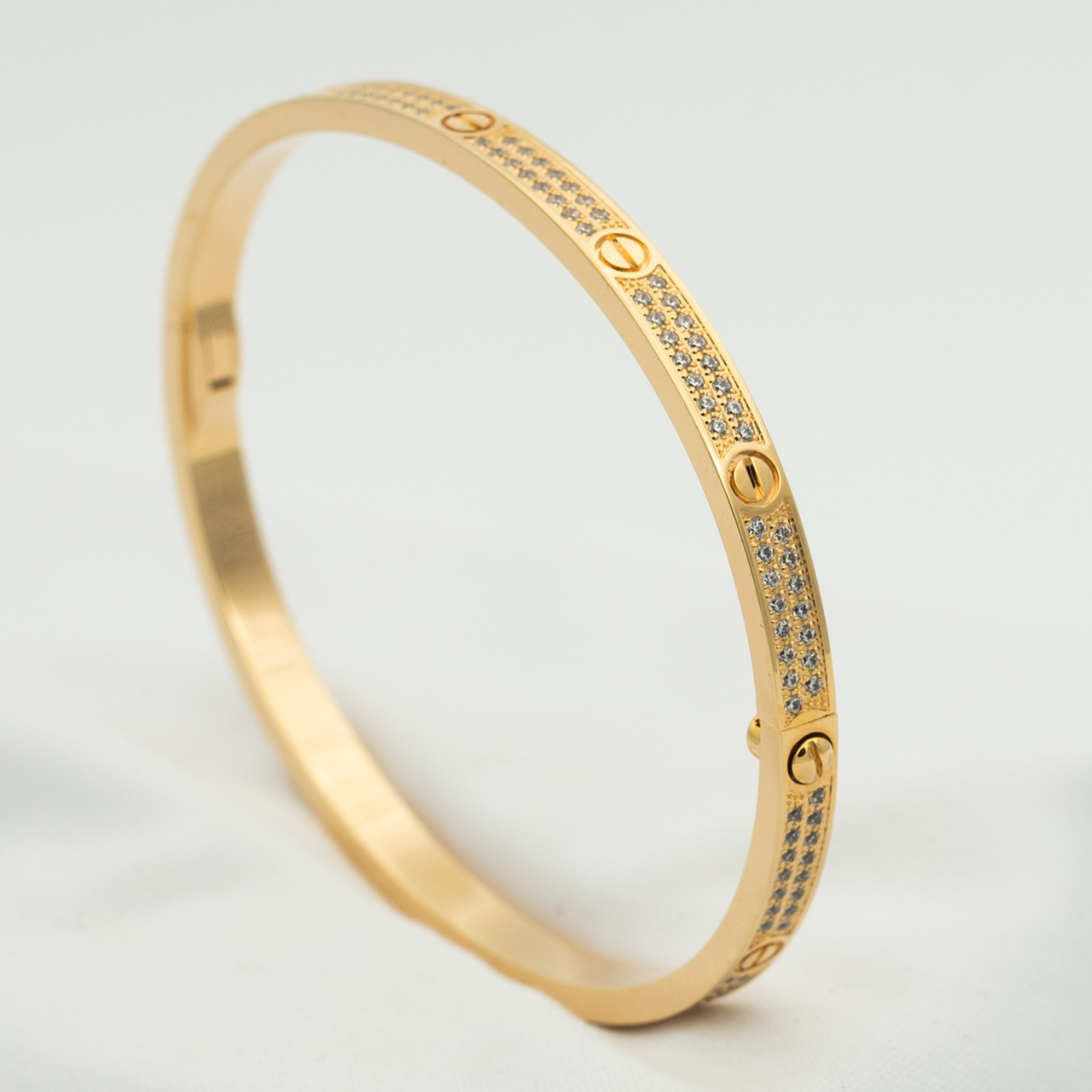 Loco LOVE BRACELET 3.65MM DIAMOND-PAVED