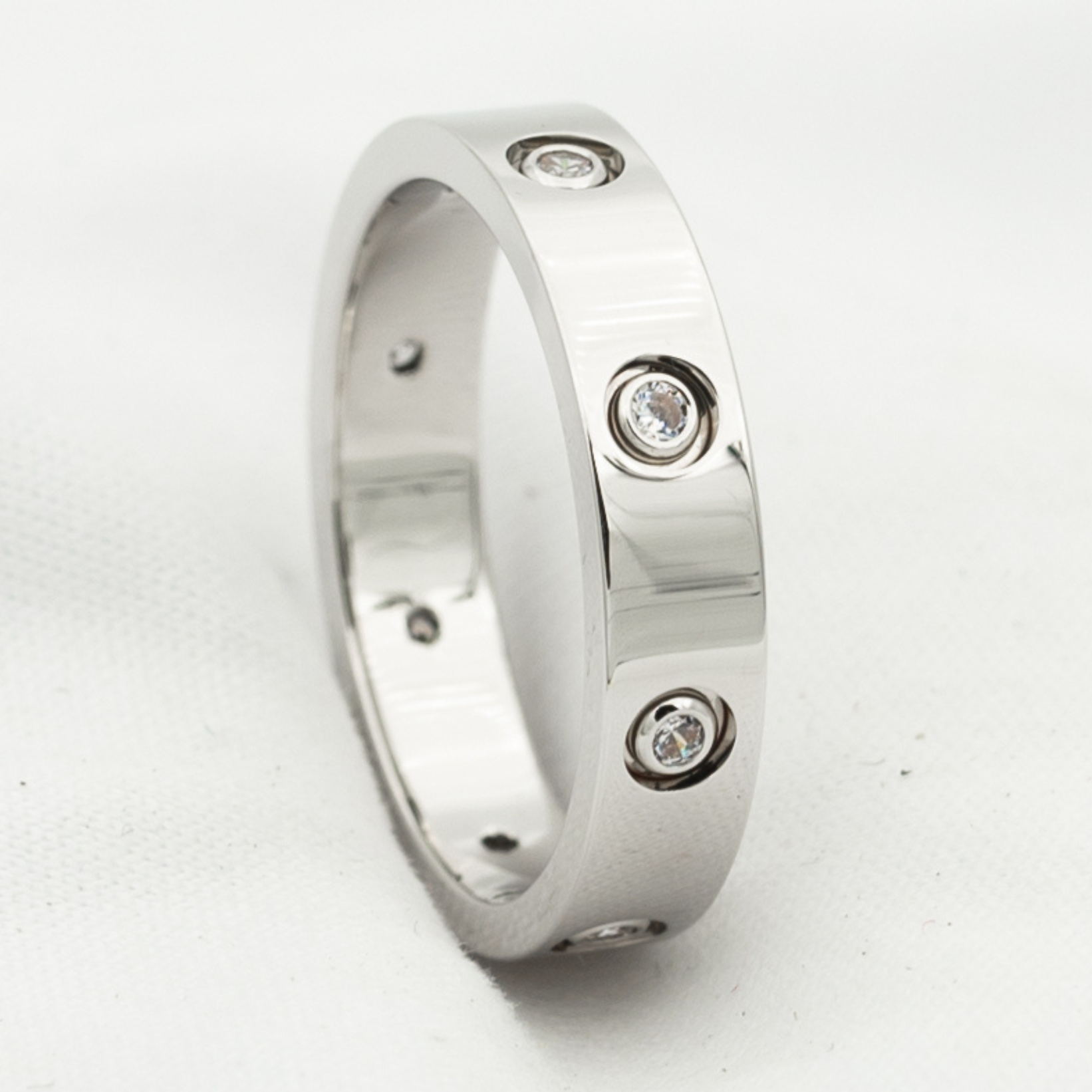 Loco LOVE RING 3.6MM 8 DIAMONDS