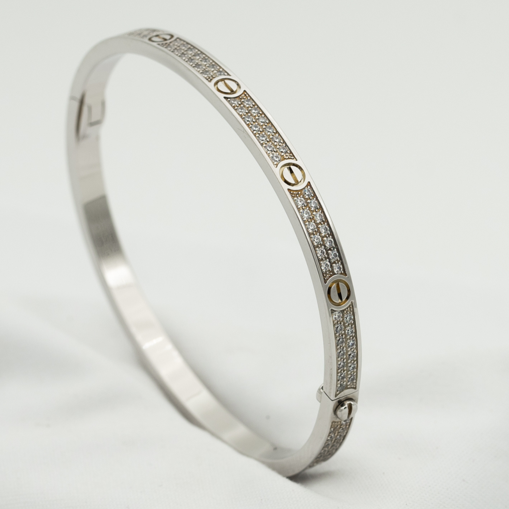Loco LOVE BRACELET 3.65MM DIAMOND-PAVED