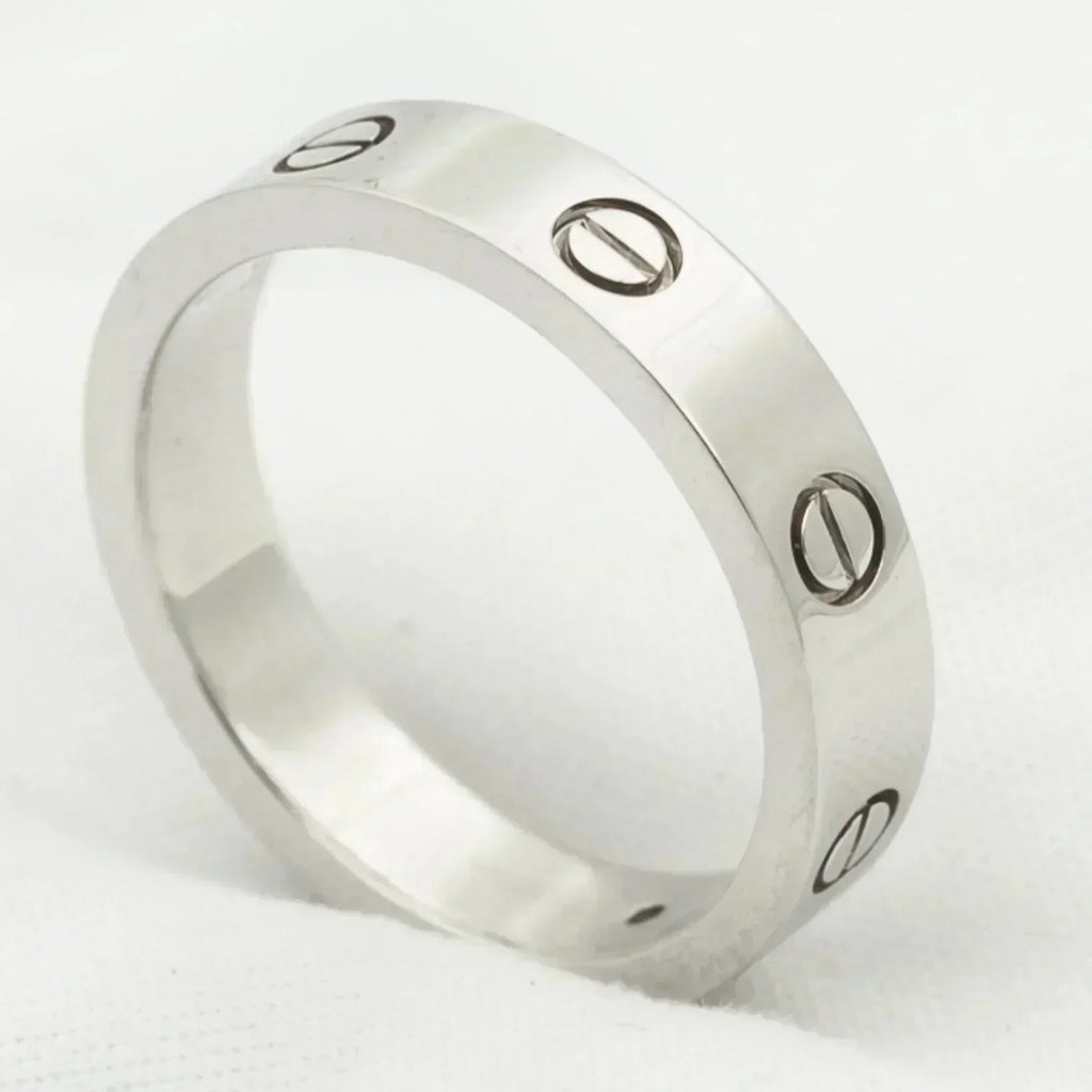 Loco LOVE RING 4MM 1 DIAMOND SILVER
