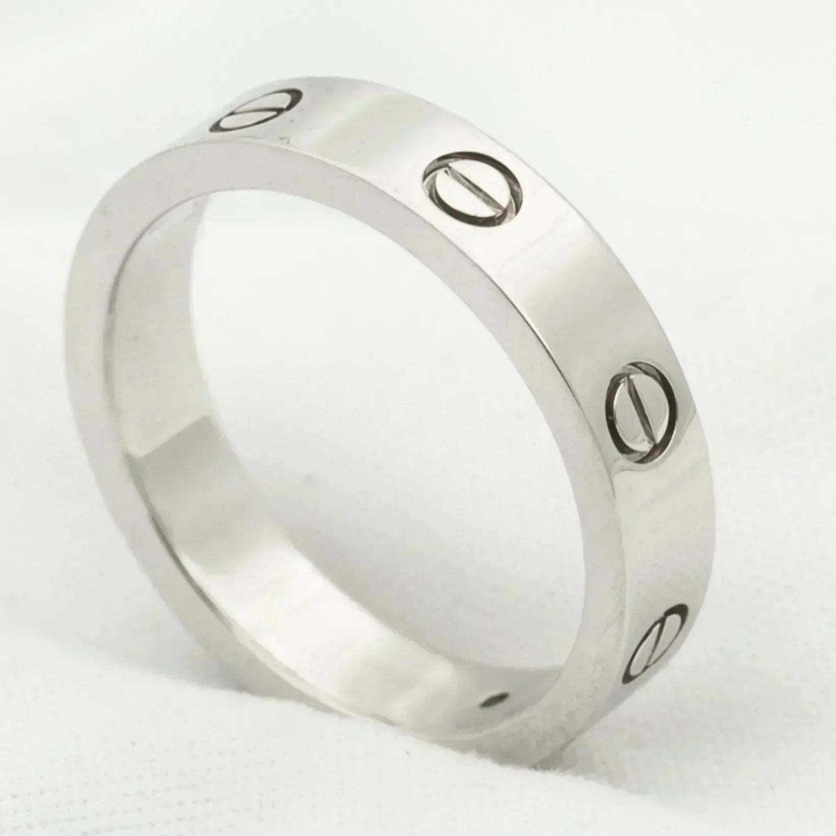 Loco LOVE RING 4MM 1 DIAMOND SILVER
