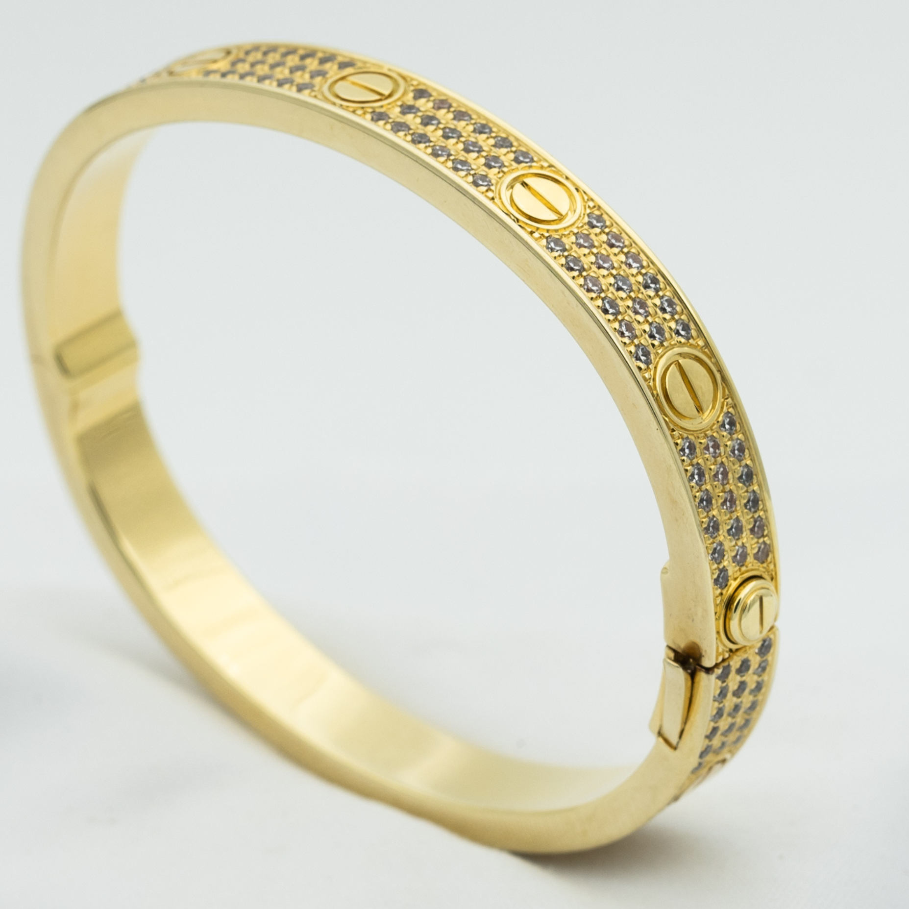 Loco LOVE BRACELET 6.1MM DIAMOND-PAVED