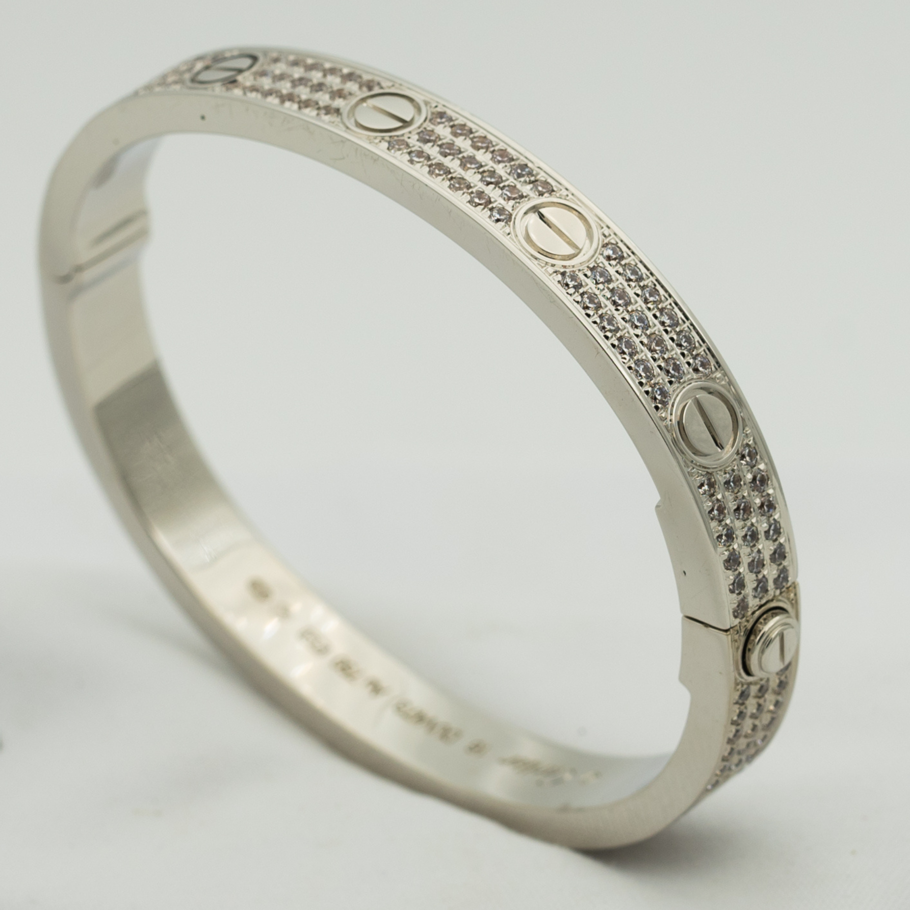 Loco LOVE BRACELET 6.1MM DIAMOND-PAVED