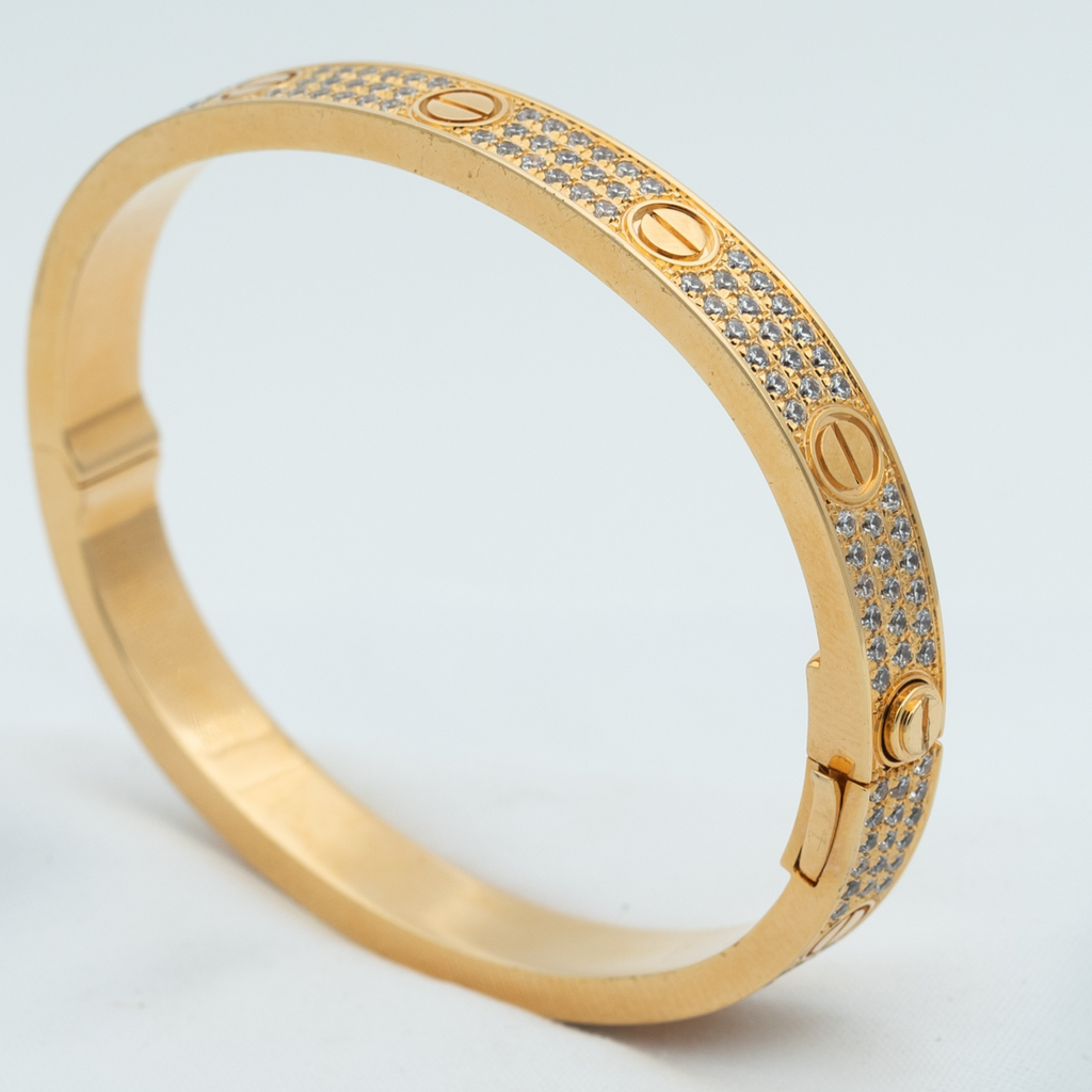 Loco LOVE BRACELET 6.1MM DIAMOND-PAVED