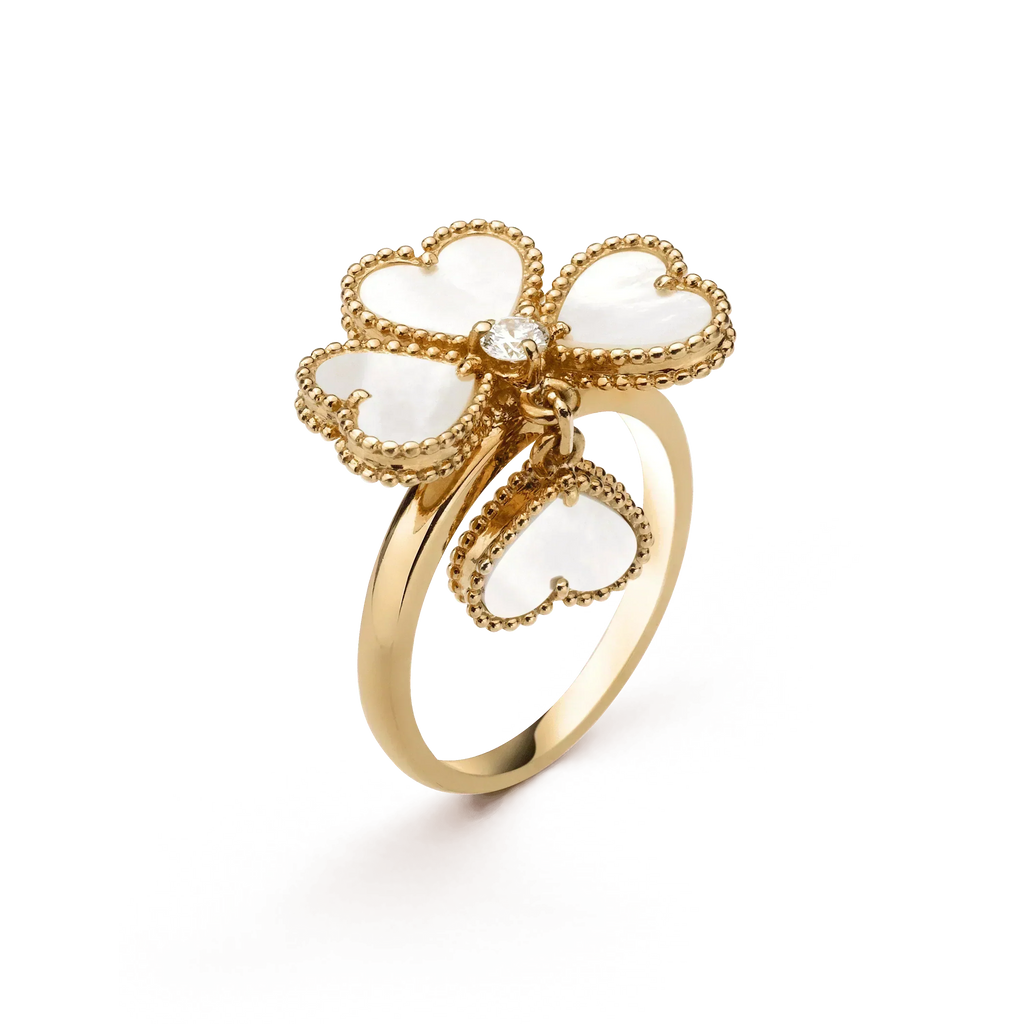 Loco SWEET CLOVER WHITE MOP RING