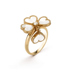Loco SWEET CLOVER WHITE MOP RING