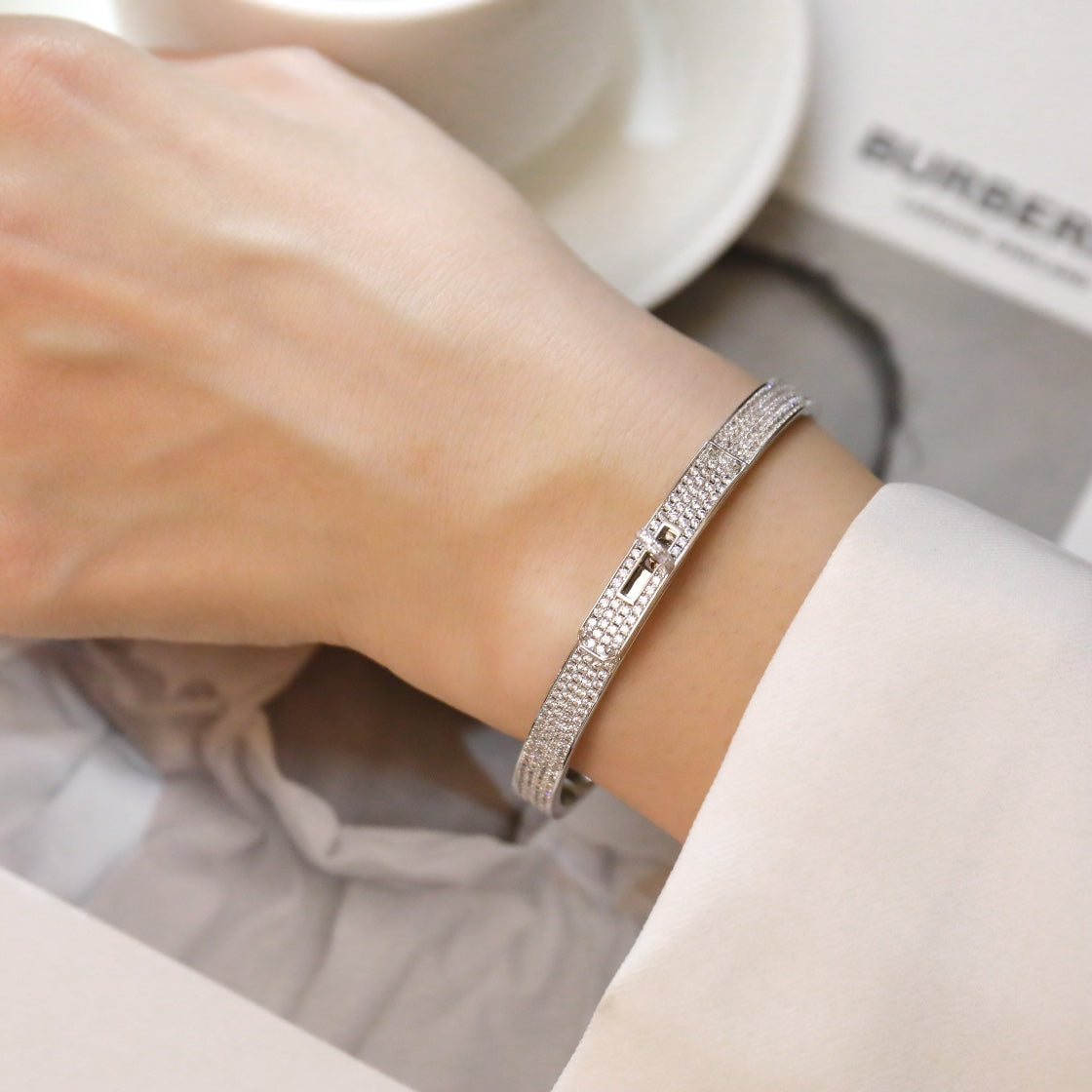 Loco KELLY BRACELET DIAMOND PAVED
