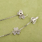 Loco FRIVOLE SILVER 9 FLOWERS NECKLACE