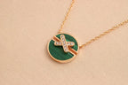 Loco JEUX DE ROSE GOLD DIAMOND NECKLACE