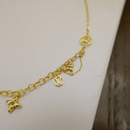 Loco BLOOMING SUPPLE NECKLACE BRASS