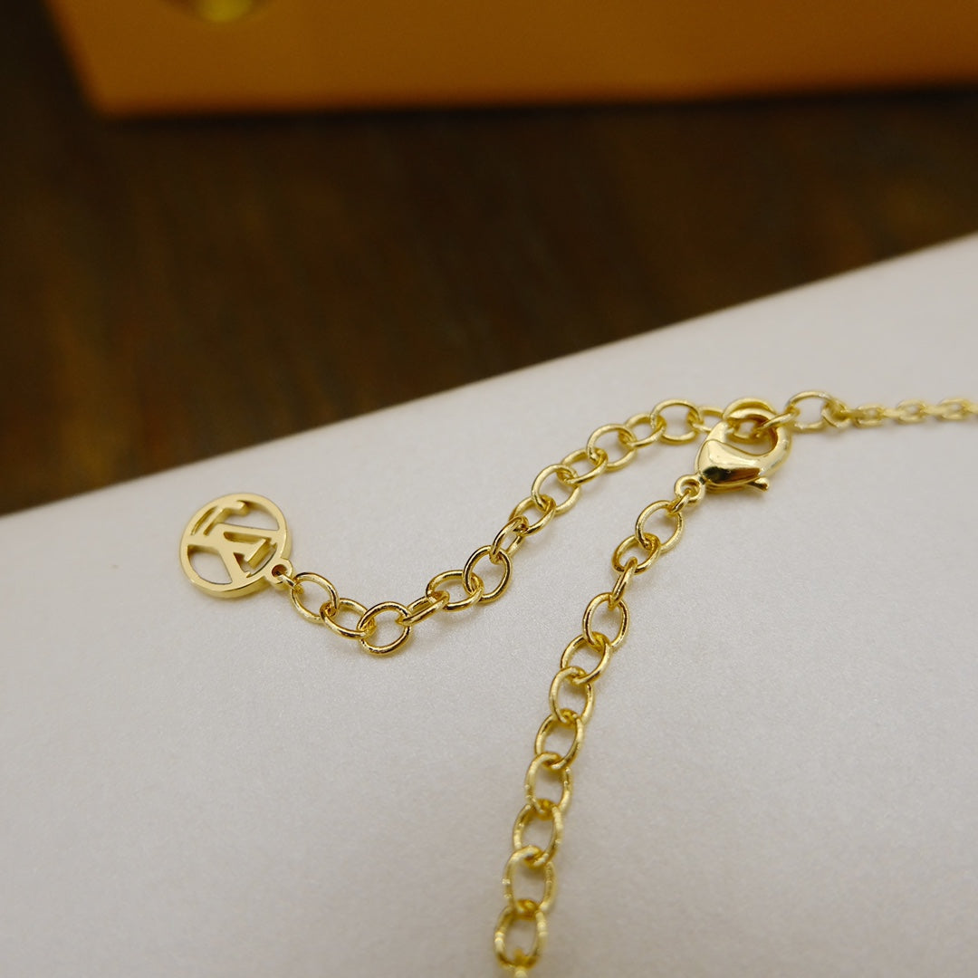Loco BLOOMING SUPPLE NECKLACE BRASS