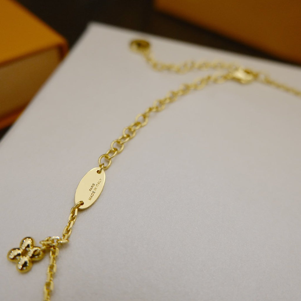 Loco BLOOMING SUPPLE NECKLACE BRASS