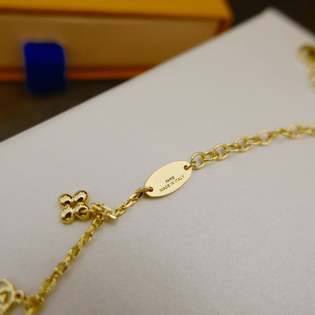 Loco BLOOMING SUPPLE NECKLACE BRASS