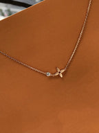 Loco BLOSSOM PENDANT PINK GOLD AND DIAMOND