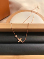 Loco BLOSSOM PENDANT PINK GOLD AND DIAMOND