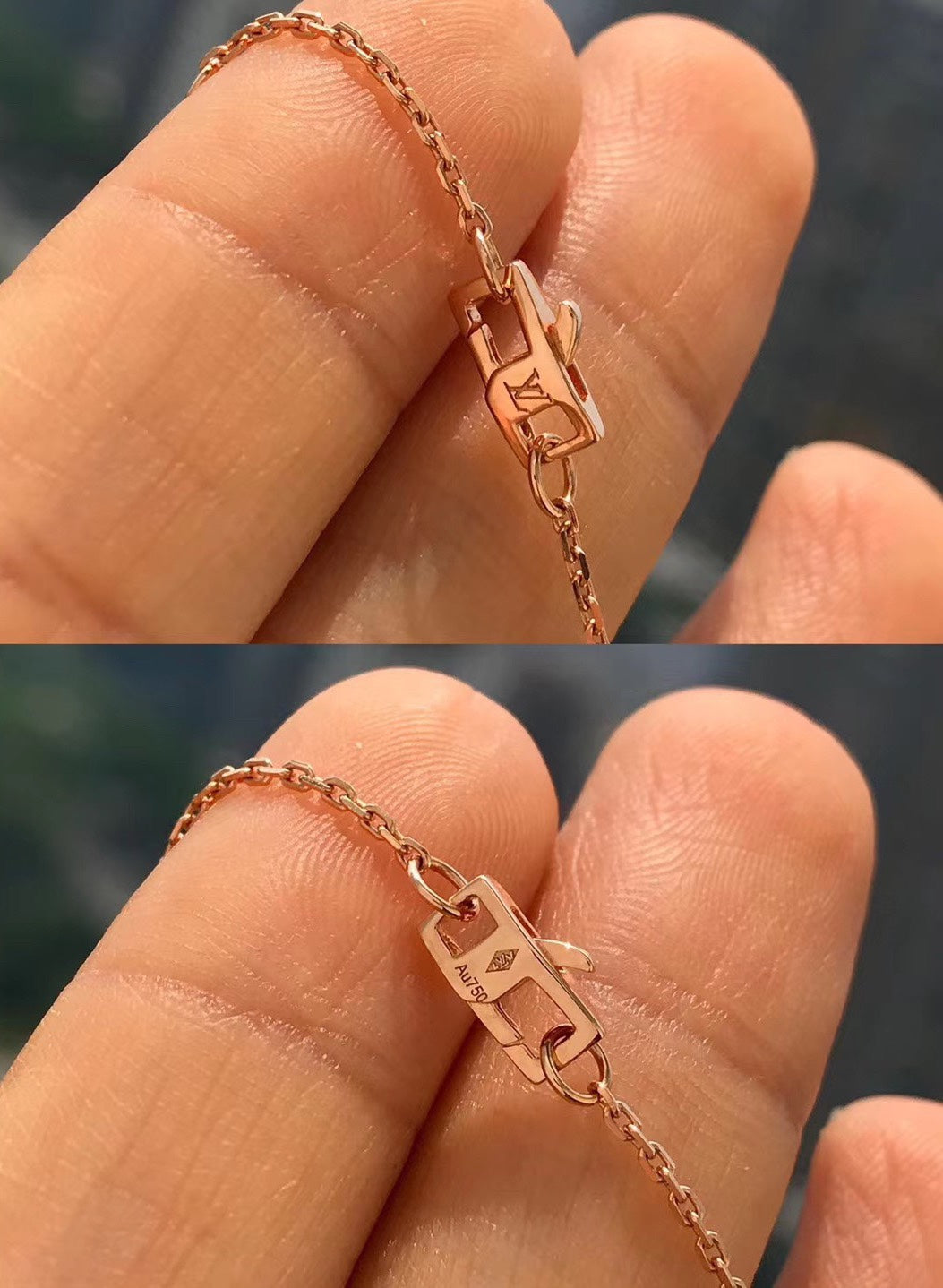 Loco BLOSSOM PENDANT PINK GOLD AND DIAMOND