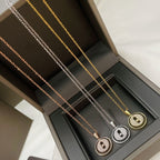 [Loco jewelrys]LUCKY MOVER PM PAVED NECKLACE