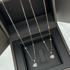 [Loco jewelrys]JOY HEART DIAMOND NECKLACE