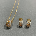 [Loco jewelrys]CHAIN MOVE ROMANE PEDAND NECKLACE