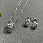 [Loco jewelrys]CHAIN MOVE ROMANE PEDAND NECKLACE