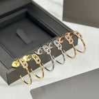 [Loco jewelrys]CREOLES MOVE UNO PM DIAMOND EARRINGS