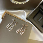 [Loco jewelrys]DORMEUSES MOVE UNO DIAMOND EARRINGS