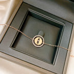 [Loco jewelrys]LUCKY MOVE PAVED DIAMOND BRACELET
