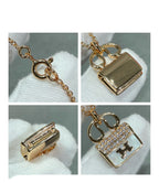 Loco H CIRCE MOISSANITE PENDANT NECKLACE GOLD