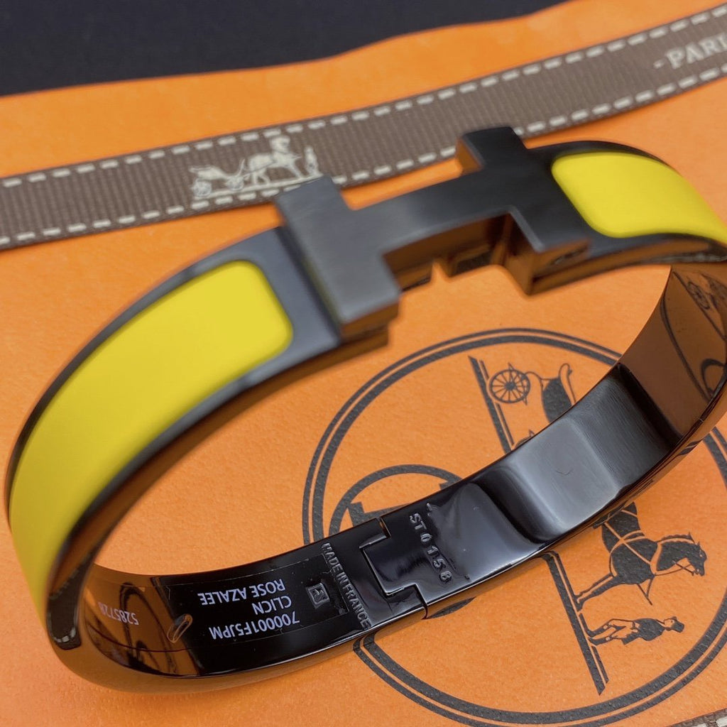 Loco CLIC HM SO BLACK YELLOW BRACELET