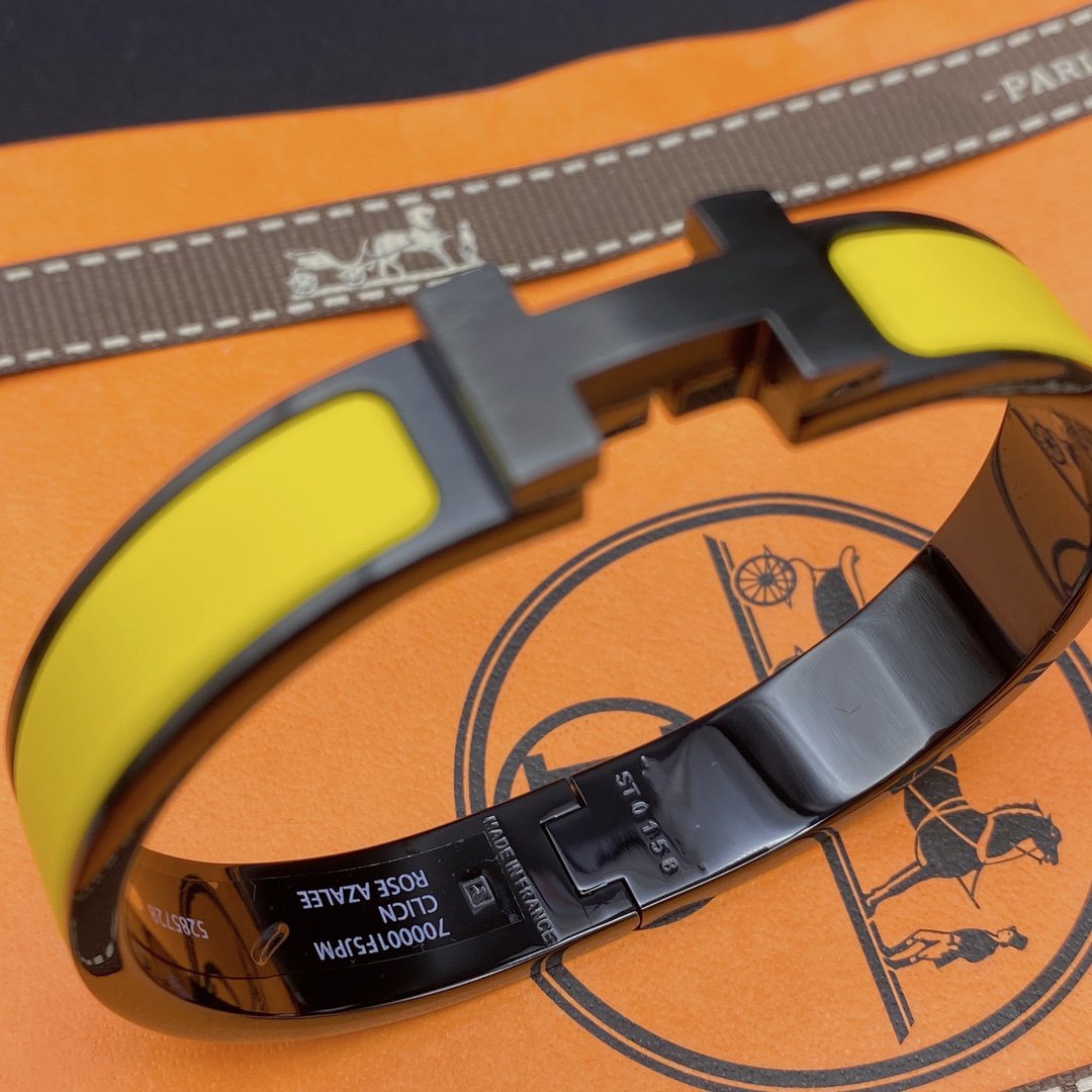 Loco CLIC HM SO BLACK YELLOW BRACELET