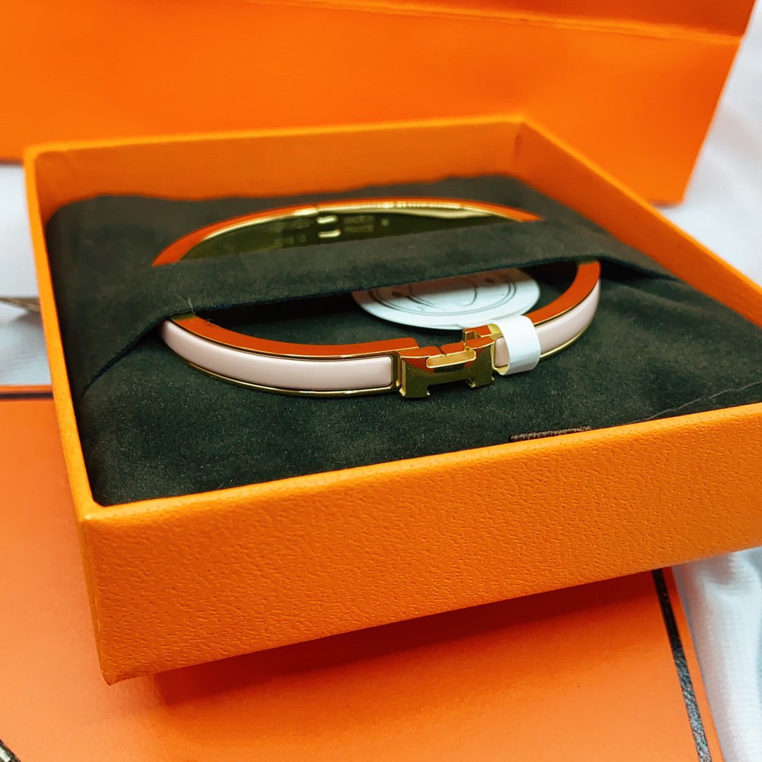 Loco CLASSIC HM CLIC  PINK 8MM ENAMEL BRACELET
