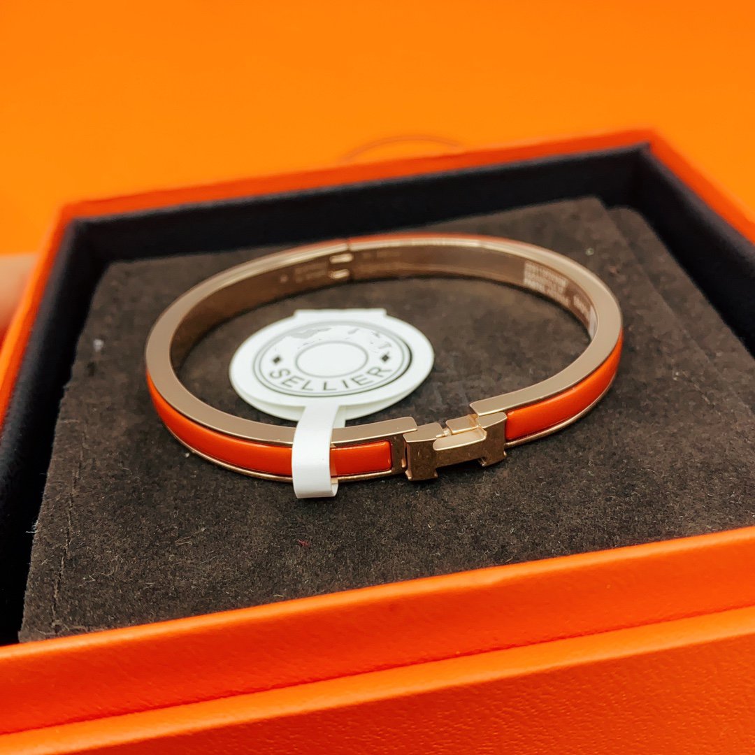 Loco CLASSIC HM CLIC RED 8MM ENAMEL BRACELET