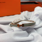 Loco CLASSIC HM CLIC GREEN 8MM ENAMEL BRACELET