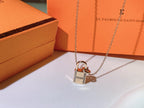 Loco HM ADVANCED NICHE LOCK HEAD NECKLACE DIAMONDS