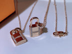 Loco HM ADVANCED NICHE LOCK HEAD NECKLACE DIAMONDS