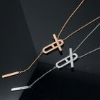 Loco HM NECKLACE PLATINUM ROSE GOLD DIAMOND