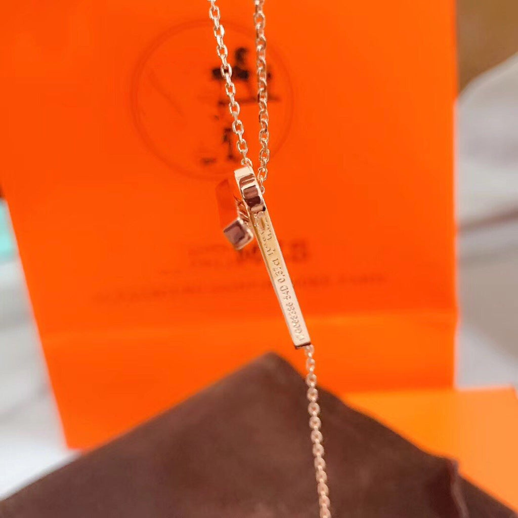 Loco HM NECKLACE PLATINUM ROSE GOLD DIAMOND