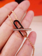 Loco HM NECKLACE PLATINUM ROSE GOLD DIAMOND
