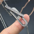 Loco HM NECKLACE PLATINUM ROSE GOLD DIAMOND