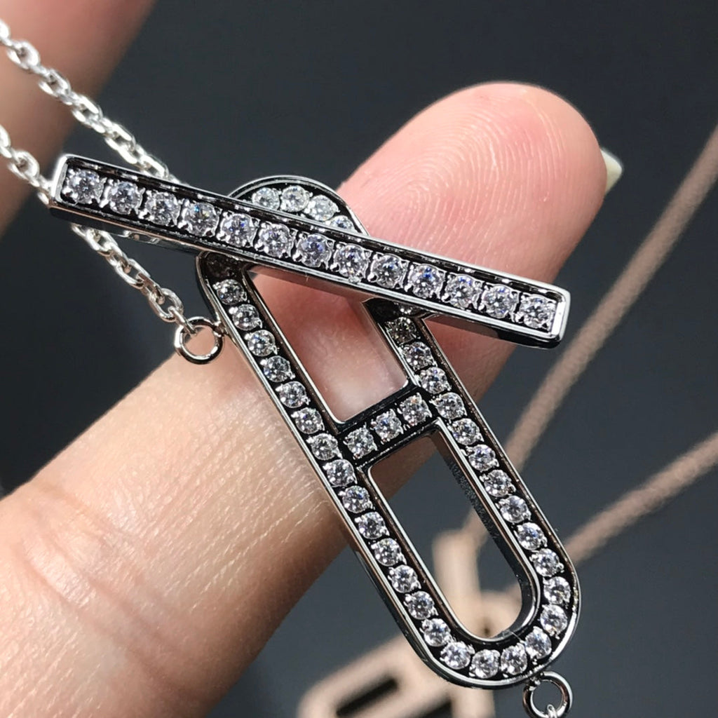 Loco HM NECKLACE PLATINUM ROSE GOLD DIAMOND