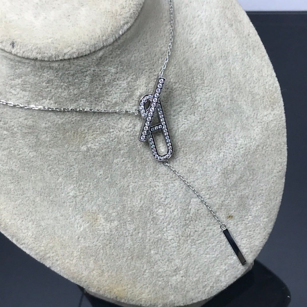 Loco HM NECKLACE PLATINUM ROSE GOLD DIAMOND