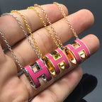 Loco H NECKLACE PINK