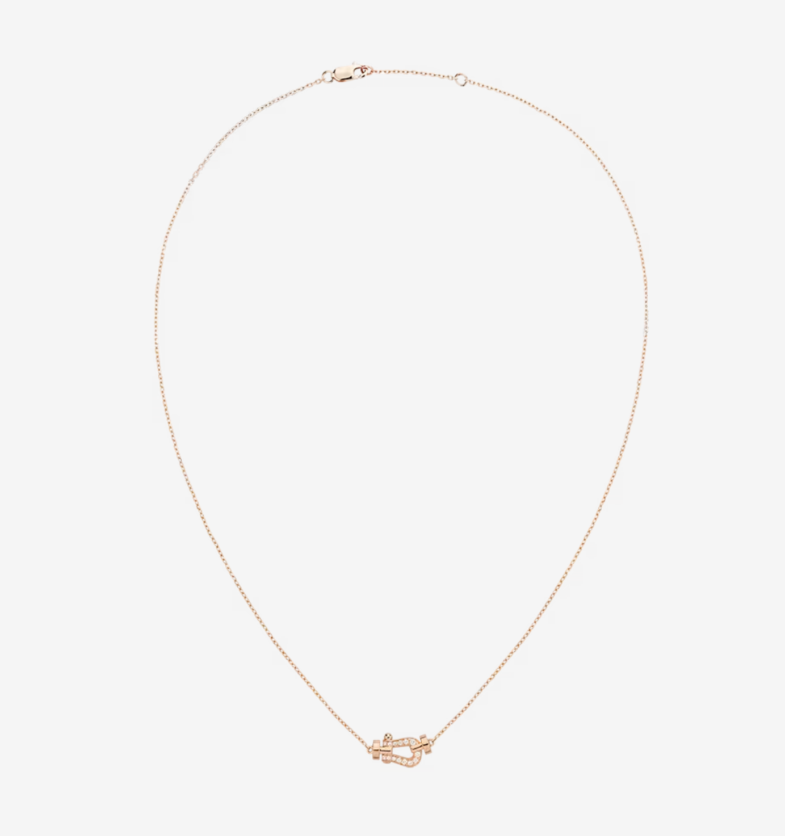 Loco FORCE 10 DIAMOND PINK GOLD NECKLACE MINI MODEL