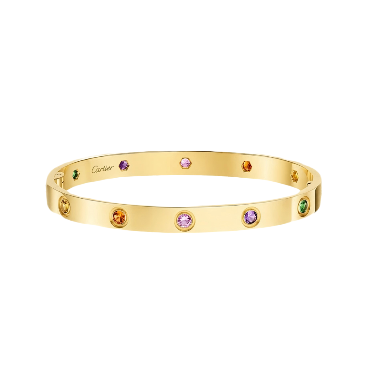 [Loco ] 2026 RAINBOW LOVE BRACELET 6.1MM  10 DIAMONDS